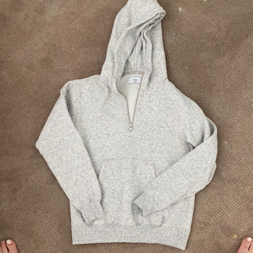 Aritzia TNA Quarter zip sweatshirt